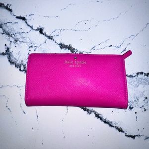 Pink Kate Spade Wallet